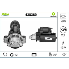Valeo önindító VALEO 438360 autóalkatrész