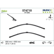 Valeo törlőlapát 574710 autóalkatrész