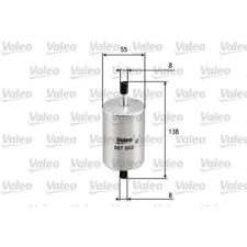 Valeo Üzemanyagszűrő 587002 autóalkatrész