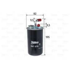 Valeo Üzemanyagszűrő 587078 autóalkatrész