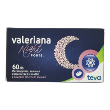VALERIANA NIGHT FORTE KAPSZULA 60DB gyógyhatású készítmény