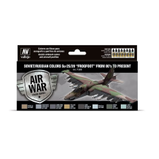 Vallejo Air War Soviet/Russian Su-25/39 Frogfoot akrilfesték készlet 8x 17ml makett