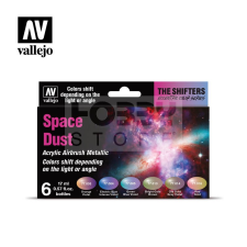 Vallejo Eccentric Color Series - Space Dust festékszett 77091 hobbifesték
