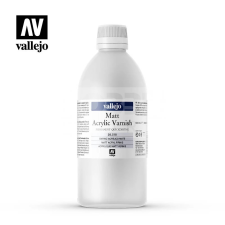 Vallejo Matt Varnish akril matt lakk 500ml makett