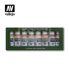 Vallejo Model Color -Face &amp; Skin Tones - festékszett 70124 hobbifesték