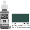 Vallejo Model Color Ger.Cam.Extra Dark Green Akrilfesték 70896 (70896)