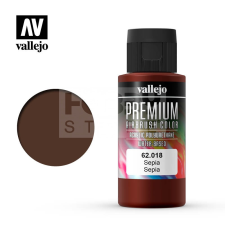 Vallejo Premium RC Colors Sepia akrilfesték (60 ml) 62018V akrilfesték
