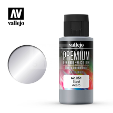 Vallejo Premium RC Colors Steel akrilfesték (60 ml) 62051V akrilfesték