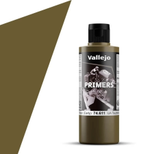 Vallejo Primers Earth Green zöldes barna akril alapozó festék 200ml makett