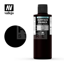Vallejo Surface Primer Black alapozófesték 200ml 74602V hobbifesték