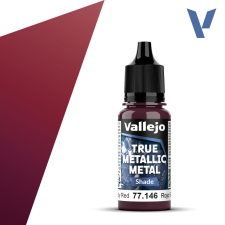 Vallejo True Metallic Metal - Ruby Red Shade akrilfesték 77146V akrilfesték