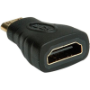 Value 12.99.3152 Átalakító [1x HDMI dugó, C mini - 1x HDMI alj] Fekete 50 m (12.99.3152)
