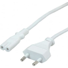 Value 19.99.2091 Áram Csatlakozókábel Fehér 3.00 m (19.99.2091) kábel és adapter