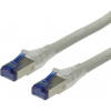 Value 21.99.0848 RJ45 Hálózati kábel, patchkábel CAT 6A S/FTP 70.00 m Szürke Kettős árnyékolás, Halogénmentes, Lángálló 1 db (21.99.0848)