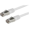Value 21.99.0861 RJ45 Hálózati kábel, patchkábel CAT 6A S/FTP 1.00 m Szürke Kettős árnyékolás, Halogénmentes, Lángálló 1 db (21.99.0861)
