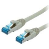 Value 21.99.0870 RJ45 Hálózati kábel, patchkábel CAT 6A U/UTP 0.50 m Szürke Árnyékolatlan 1 db (21.99.0870)