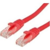 Value 21.99.1071 RJ45 Hálózati kábel, patchkábel CAT 6 U/UTP 7.00 m Piros (átlátszó) Árnyékolatlan, Halogénmentes, Lángálló 1 db (21.99.1071)