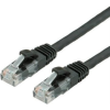 Value 21.99.1465 RJ45 Hálózati kábel, patchkábel CAT 6A U/UTP 5.00 m Fekete Árnyékolatlan 1 db (21.99.1465)