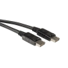 Value DisplayPort Cable, 5m Fekete