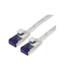 Value Kábel FTP CAT6a lapos kivitel 0,5m, szürke (21.99.2110-40) kábel és adapter