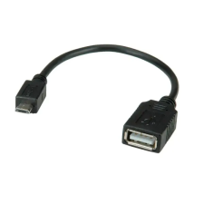 Value kábel usb 2.0 otg kábel, 0,15m kábel és adapter