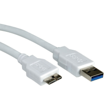 Value Kábel USB 3.0 A-MicroB M/M 0.15m kábel és adapter