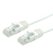 Value Kábel UTP CAT6 LSOH, kihúzás gátló, 2m, fehér kábel és adapter