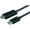 Value Kijelző csatlakozó Csatlakozókábel DisplayPort dugó, HDMI-A dugó 10.00 m Fekete 11.99.5784 Árnyékolt DisplayPort kábel (JAB-3602067)