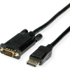Value Kijelző csatlakozó / VGA Átalakító kábel DisplayPort dugó, VGA 15 pólusú dugó 2.00 m Fekete 11.99.5802 DisplayPort kábel (JAB-6013628)