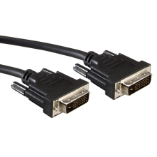 Value STANDARD - Kábel DVI-D M/M 3m kábel és adapter