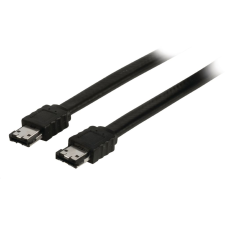 Valueline eSATA kábel 3 Gb/s, 1 m, fekete  (VLCP73180B10) (VLCP73180B10) kábel és adapter