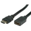 Valueline HDMI Hosszabbító Fekete 5m 11.99.5577