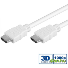 Valueline HDMI Összekötő Fehér 10m 11.99.5710-5 audió/videó kellék, kábel és adapter