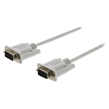 Valueline VLCP52000I20 D-Sub 9pin kábel 2m Fehér kábel és adapter