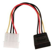 Valueline VLCP73500V015 SATA - Molex tápkábel 0.15m (VLCP73500V015) kábel és adapter