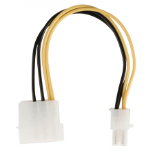 Valueline VLCP74340V015 P4 apa - Molex anya tápkábel 15 cm kábel és adapter