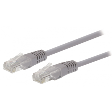 Valueline VLCT85000E150 UTP CAT5e UTP Patch kábel 15m Szürke kábel és adapter