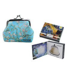 Van Gogh Mandulavirágzás műbőr pénztárca / buksza pénztárca