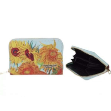  Van Gogh Napraforgók műbőr pénztárca - 14,5x2,7x9,5 cm pénztárca