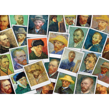 van gogh önarcképei puzzle 1000 darabos puzzle, kirakós