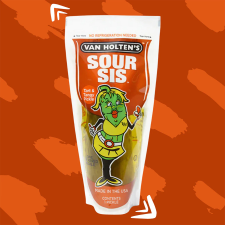 Van Holtens - SOUR SIS Kesernyés - Pikáns Uborka 310g reform élelmiszer