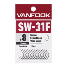  Vanfook SW-31F 8 szakáll nélküli horog 16db horog