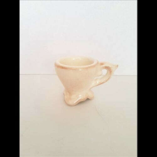 Vanilia Kerámia Romantik tojástartó, natúr, kerámia, kézzel festett-6cm papírárú, csomagoló és tárolóeszköz