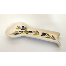 Vanilia Kerámia Violin olajbogyós fakanáltartó fekvő,25x12,5x3cm, kerámia, kézzel festett konyhai eszköz