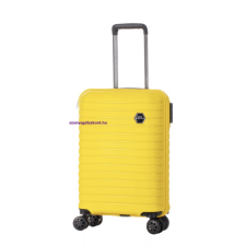 Vanille nagy méretű sárga bőrönd, 72cmx49cmx32cm-keményfalú kézitáska és bőrönd