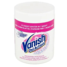  Vanish folttisztító por 625g White tisztító- és takarítószer, higiénia