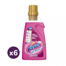 Vanish Oxi Action Folteltávolító gél koncentrátum, Pink (6x750 ml) tisztító- és takarítószer, higiénia