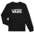 Vans Hosszú ujjú pólók BY VANS CLASSIC LS Fekete 8 / 10 Jahre