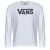 Vans Hosszú ujjú pólók VANS CLASSIC LS TEE Fehér EU M