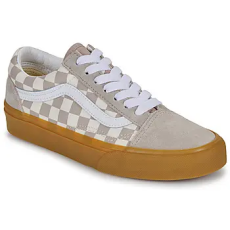 Vans Rövid szárú edzőcipők Old Skool Gum check Mushroom Bézs 38